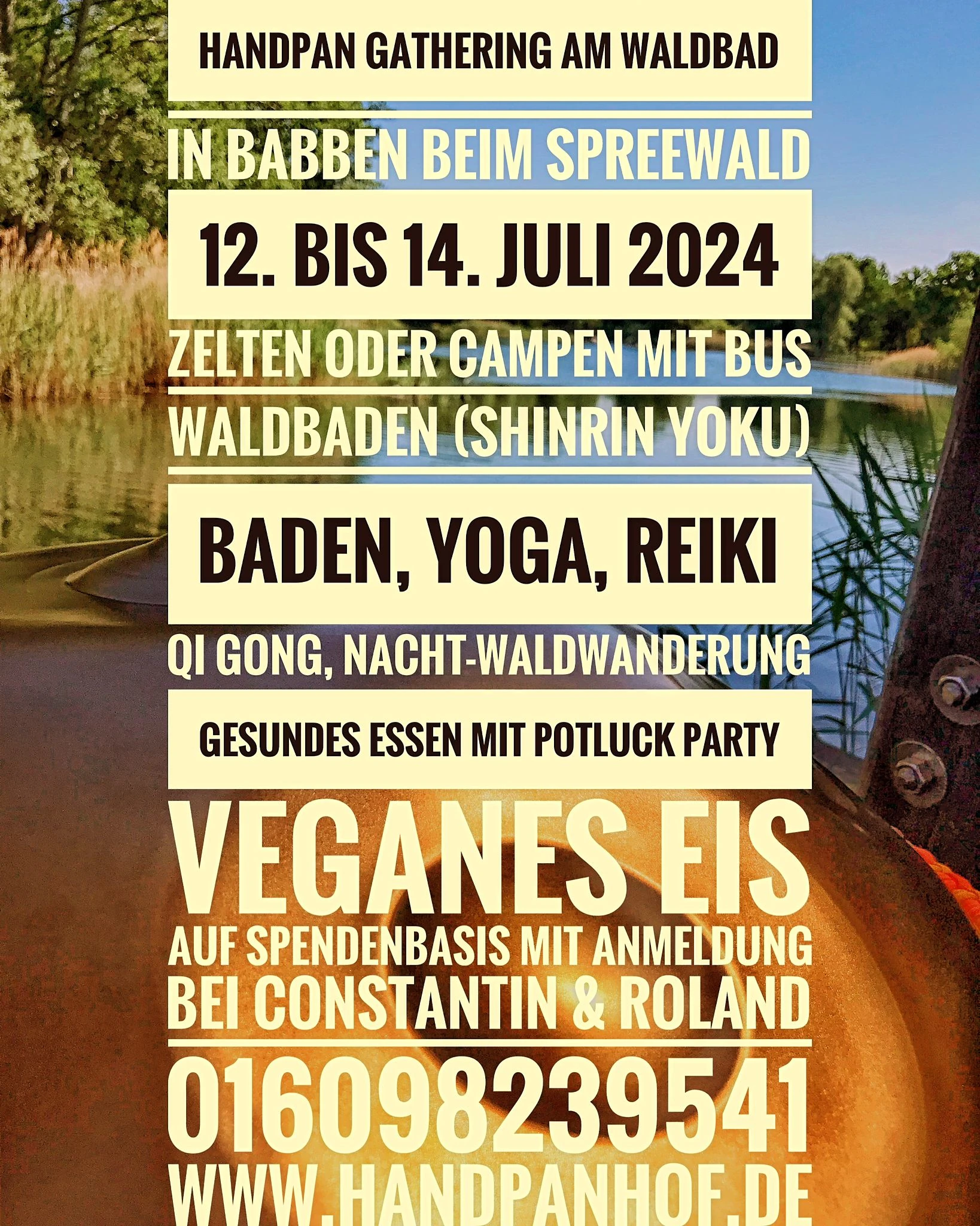 Handpan Gathering Babben 2024 Flyer