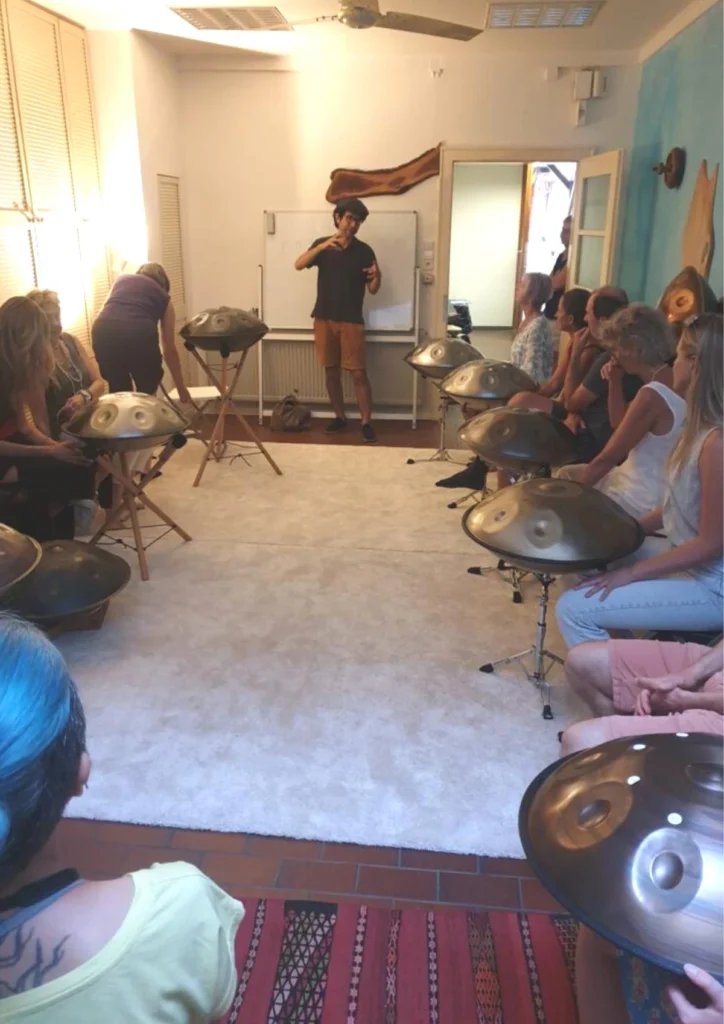 Handpan Workshop Heidelberg mit Fernando Lyra