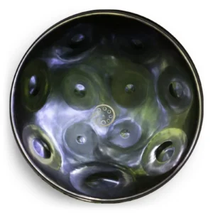 Pantheon Steel - Halo C-Nocturne Handpan Oberseite