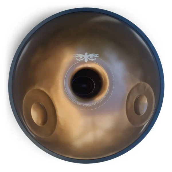 Teana D-Kurd Minor (verschiedene Ausführungen) Edelstahl Handpan Unterseite