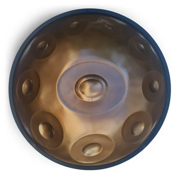 Teana D-Kurd Minor (verschiedene Ausführungen) Edelstahl Handpan Oberseite