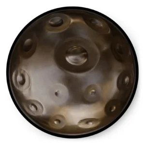 Yishama C-Harmonic Minor Edelstahl Handpan Oberseite