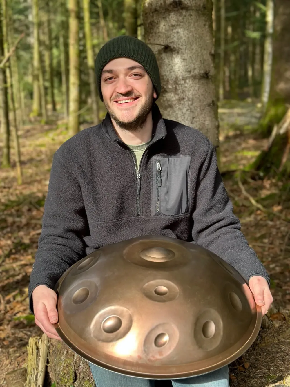 Handpan Workshop in Amtzell bei Ravensburg mit Dominik Dettling an der Handpan