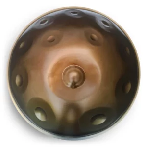 Panstream D Kurd Minor Handpan (11+1+4) – Oberseite aus Ember Steel, Stimmung in D-Kurd, 440 Hz, Skala mit 16 Noten kaufen