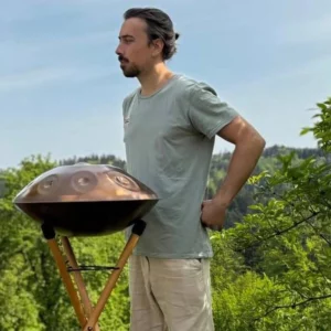 Handpan Workshop Ludwigsburg mit Marius Bechtold an der Handpan