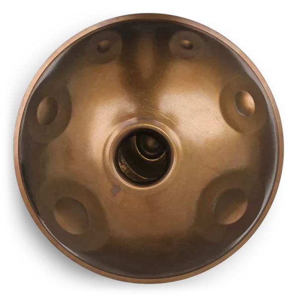 nala cis pygmy 8+1+6 bottom notes ember steel handpan unterseite