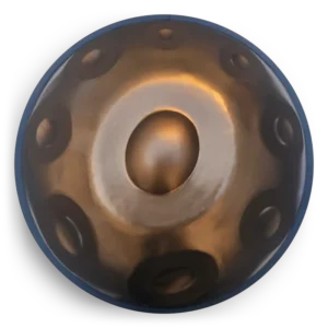 nala sound sculptures fis2 nordlys 8 1 6 ember steel 440 hz oberseite handpan kaufen